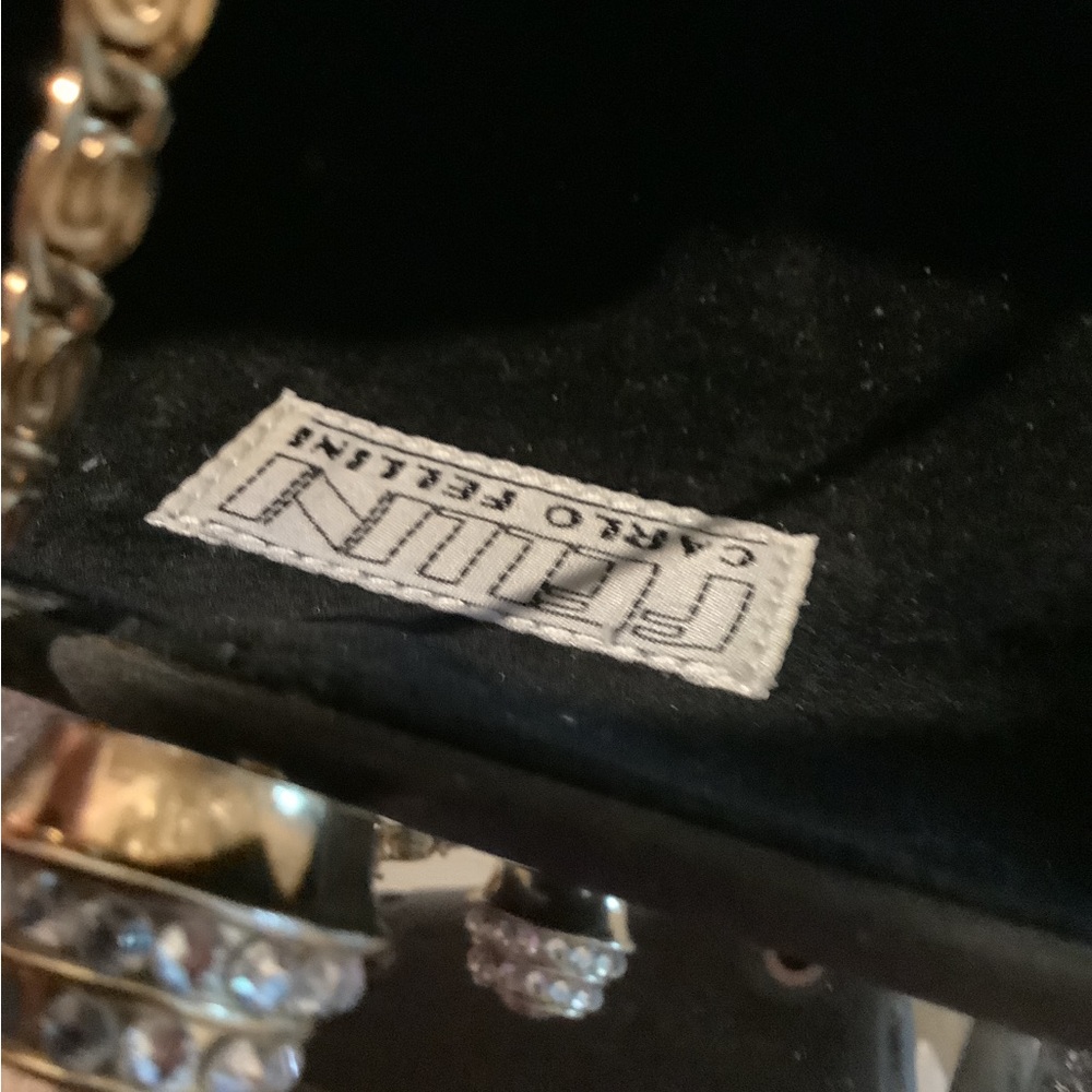 Beautiful evening bag with Swarovski crystals - Picture 3 of 3